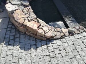 Serpentine cobbled path section #2